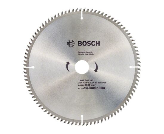 Круг отрезной Bosch Eco for Aluminium 254x3x30-96T (2.608.644.395)