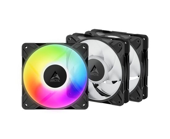 Кулер для корпуса Arctic P12 PRO A-RGB 3PCS (ACFAN00310A)