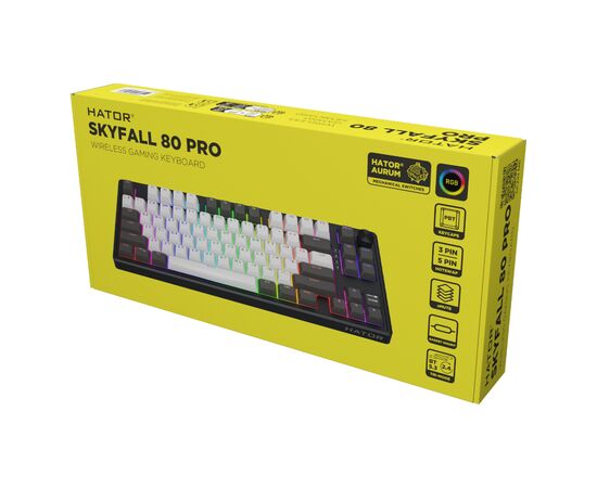 Клавиатура Hator Skyfall 80 Pro Wireless Grey/Black (HTK4180UA), изображение 6