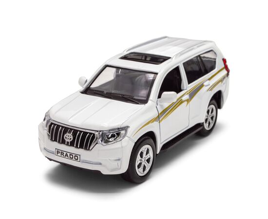 Машина TechnoDrive Toyota Prado белый (KM250425W)
