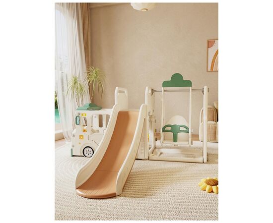 Игровая площадка Mealux Amber (KD-B010 White/Green), изображение 4