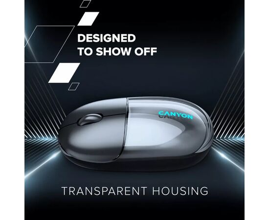 Мишка Canyon OnClick 24 Wireless White (CNS-CMSW24W), зображення 11