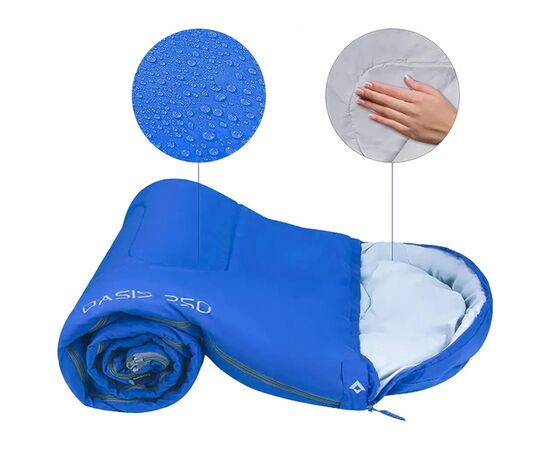 Спальный мешок KingCamp Oasis 250 Blue (KS3121_BLUE_L_01), изображение 2