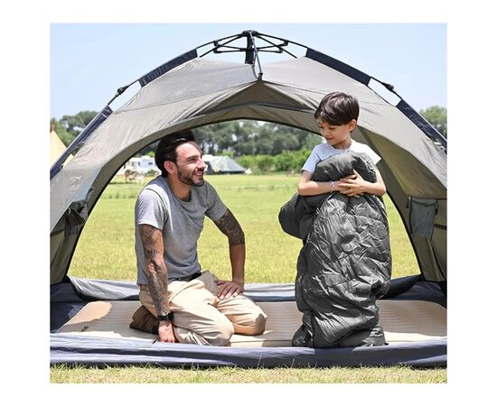 Спальний мішок KingCamp Oasis 250S Grey (KS3221_MEDIUMGREY_L), зображення 3