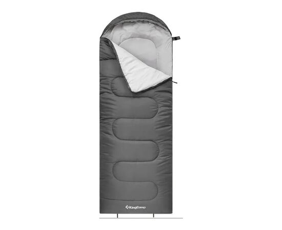 Спальний мішок KingCamp Oasis 250S Grey (KS3221_MEDIUMGREY_L)