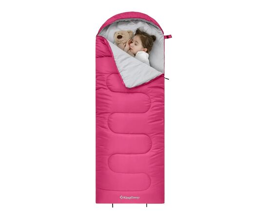 Спальный мешок KingCamp Oasis 250S Rosered (KS3221_ROSERED_L), изображение 2