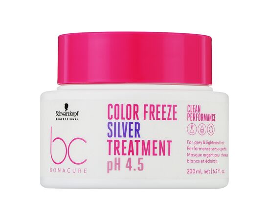 Маска для волосся Schwarzkopf Professional Bonacure Color Freeze Silver Treatment pH 4.5 500 мл (4045787725872)