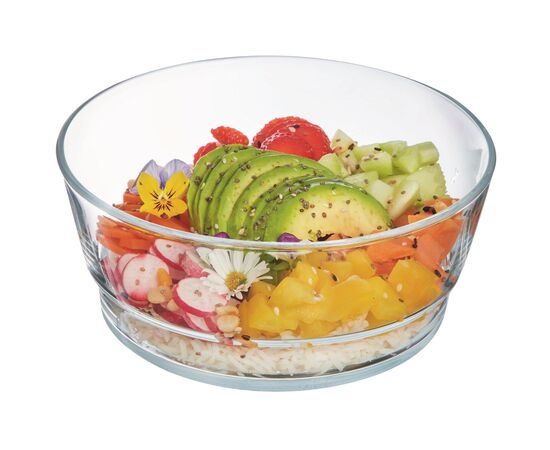 Харчовий контейнер Luminarc Eat & Joy салатник 16.5 см 1.1 л (V9355), зображення 3