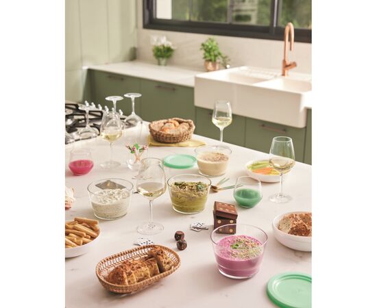 Харчовий контейнер Luminarc Eat & Joy салатник 16.5 см 1.1 л (V9355), зображення 6