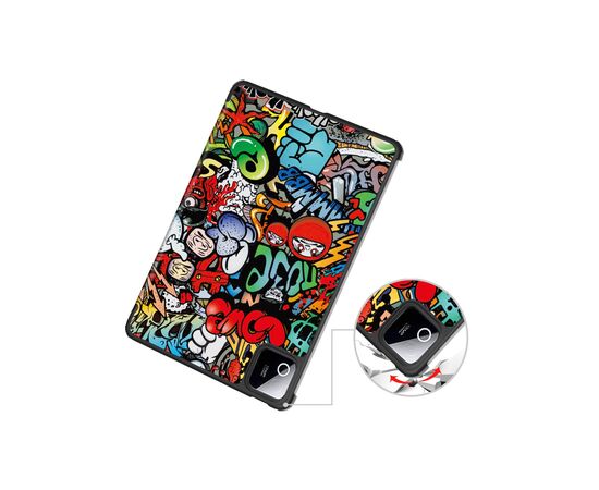 Чехол для планшета BeCover Smart Case Xiaomi Pad 8 / 8 Pro 11.2" Graffiti (714586), изображение 4