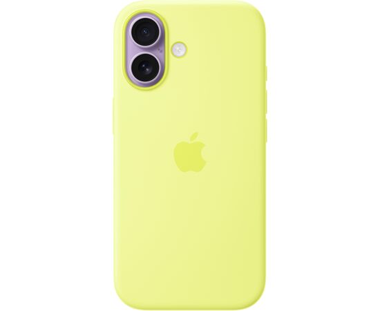 Чехол для мобильного телефона Apple Silicone iPhone 17 Neon Yellow Model A3558 (MGEV4ZM/A), изображение 4