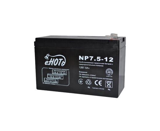 Батарея до ДБЖ Enot 12В 7.5 Ач (NP7.5-12)