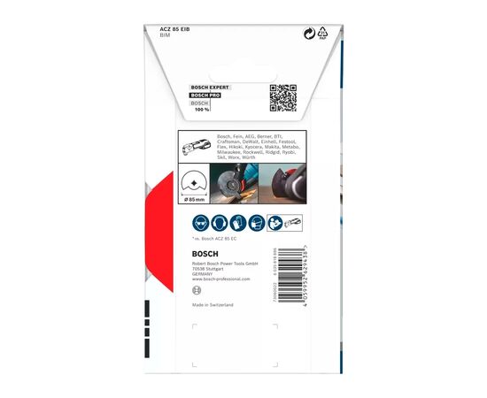 Диск пильный Bosch PRO StarlockBIM Wood Met ACZ85EB (2.608.669.086), изображение 9