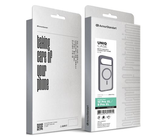 Чехол для мобильного телефона Armorstandart Uniq MagCase Google Pixel 10 Pro XL / 9 Pro XL Titanium Grey (ARM87923), изображение 3