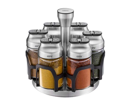 Набор для специй Gefu Kippo 6 емностей по 120 мл (33733)