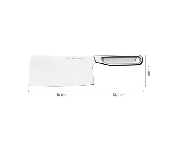 Кухонный нож Fiskars All Steel Cleaver сікач 16 см (1062885), изображение 2