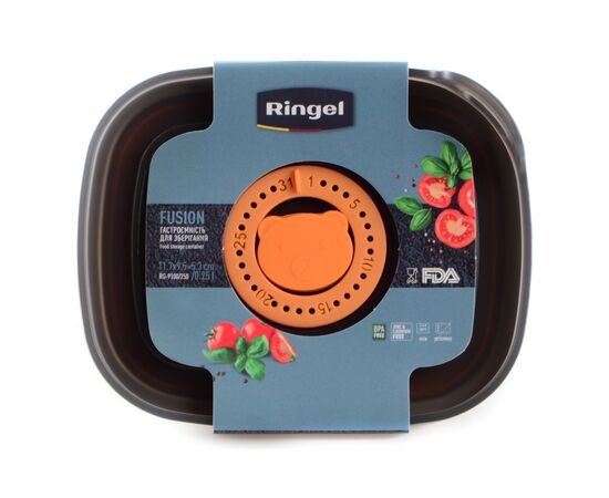 Харчовий контейнер Ringel Fusion прямокутний нержавіюча сталь 250 мл (RG-9100/250), зображення 3