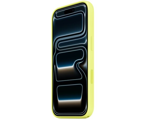 Чехол для мобильного телефона Apple Silicone iPhone 17 Pro Neon Yellow Model A3559 (MGFF4ZM/A), изображение 4