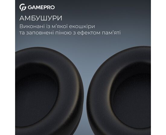 Наушники GamePro Asgard Freya Pro Wireless Black/Red (HSW201BR), изображение 11
