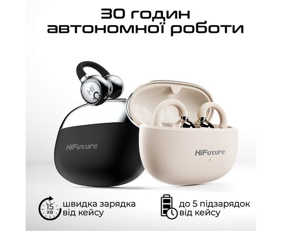 Навушники HiFuture FlexClip Champagne (flexclip.champagne), зображення 8