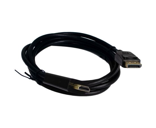 Кабель мультимедійний DisplayPort M to HDMI M 1.8m 4K60Hz black Patron (PN-DP-HDMI-18)
