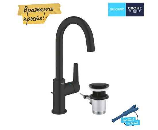 Змішувач Grohe QuickFix 242032432, зображення 6