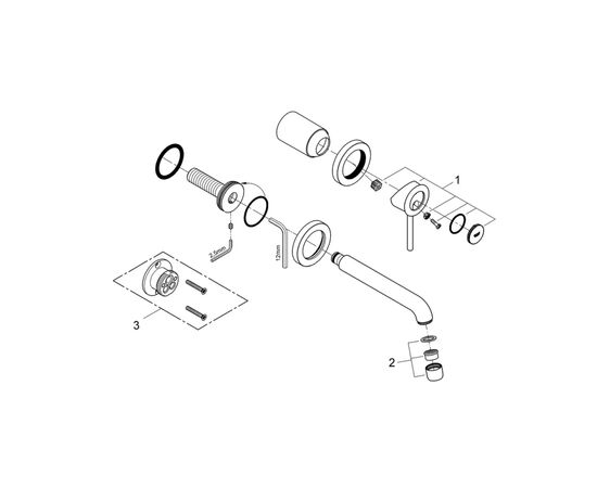 Смеситель Grohe 2029200C (CV032455), изображение 3