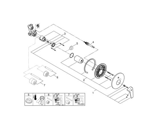 Смеситель Grohe Start Flow (29117000), изображение 3
