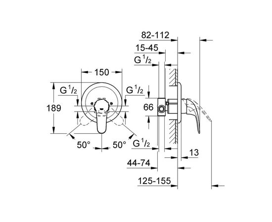 Смеситель Grohe Euroeco (32742000), изображение 3