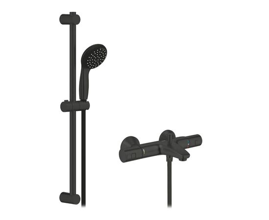 Змішувач Grohe QuickFix Precision Start Black (UA303907T1)