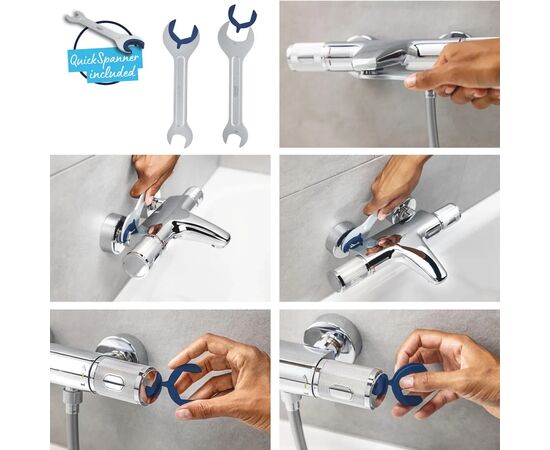Змішувач Grohe QuickFix Precision Feel (34791001), зображення 12