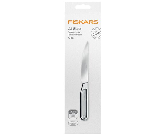 Кухонный нож Fiskars All Steel для томатів 12 см (1062888), изображение 3