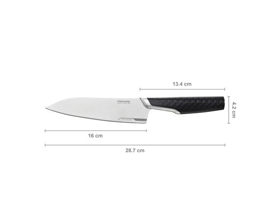 Кухонный нож Fiskars Taiten шеф середній 16 см (1066832), изображение 4