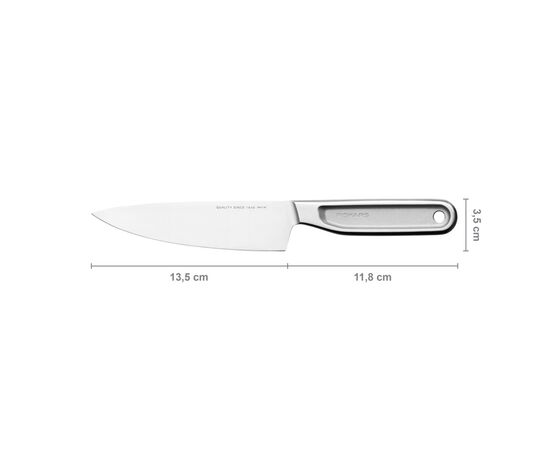 Кухонный нож Fiskars All Stee шеф малий 13,5 см (1062886), изображение 2