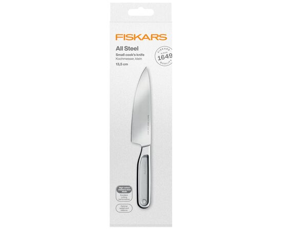 Кухонный нож Fiskars All Stee шеф малий 13,5 см (1062886), изображение 3