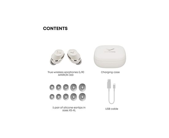 Навушники Beyerdynamic Amiron 300 TWS Cream (531483), зображення 5