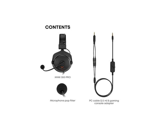 Навушники Beyerdynamic MMX 300 PRO Black (531486), зображення 5