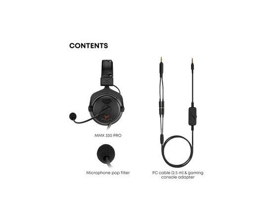Навушники Beyerdynamic MMX 330 PRO Black (531487), зображення 4