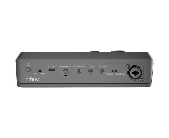 Мікшерний пульт Fifine SC8 Black (SC8), зображення 4