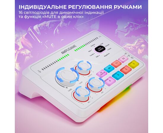 Микшерный пульт Fifine SC8W White (SC8W), изображение 9