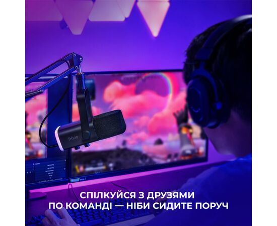 Мікрофон Fifine AM8T USB Black (AM8T), зображення 11
