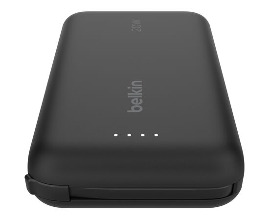Батарея универсальная Belkin 10000mAh, 20W, USB-C, Black (BPB021HQBK), изображение 2