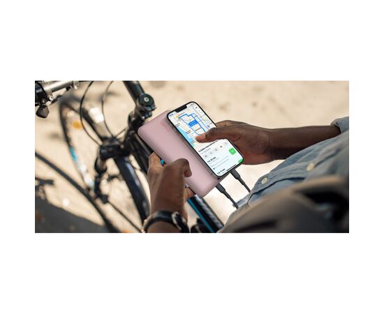 Батарея универсальная Belkin 20000mAh 15W, Dual USB-A, USB-C Rose Gold (BPB012BTRG), изображение 2