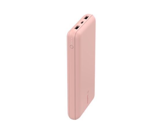 Батарея универсальная Belkin 20000mAh 15W, Dual USB-A, USB-C Rose Gold (BPB012BTRG), изображение 4