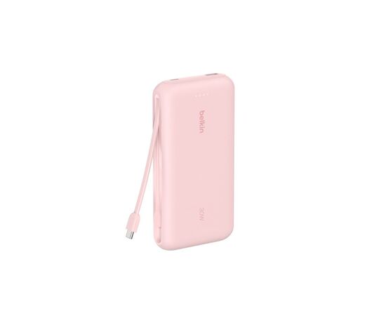 Батарея универсальная Belkin 20000mAh, 30W USB-C Pink (BPB024HQPK), изображение 2