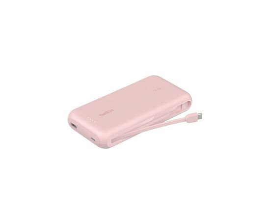 Батарея универсальная Belkin 20000mAh, 30W USB-C Pink (BPB024HQPK), изображение 3