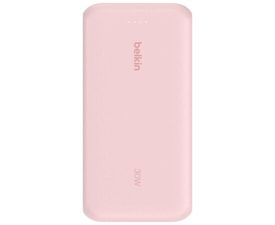 Батарея универсальная Belkin 20000mAh, 30W USB-C Pink (BPB024HQPK)