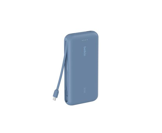 Батарея универсальная Belkin 20000mAh, 30W USB-C Blue (BPB024HQBL), изображение 2