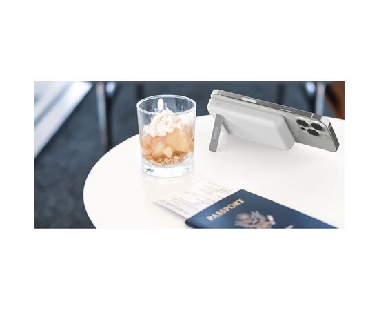 Батарея універсальна Belkin 5000mAh MagSafe Wireless White (BPD004BTWT), зображення 10