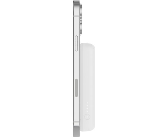 Батарея універсальна Belkin 5000mAh MagSafe Wireless White (BPD004BTWT), зображення 3